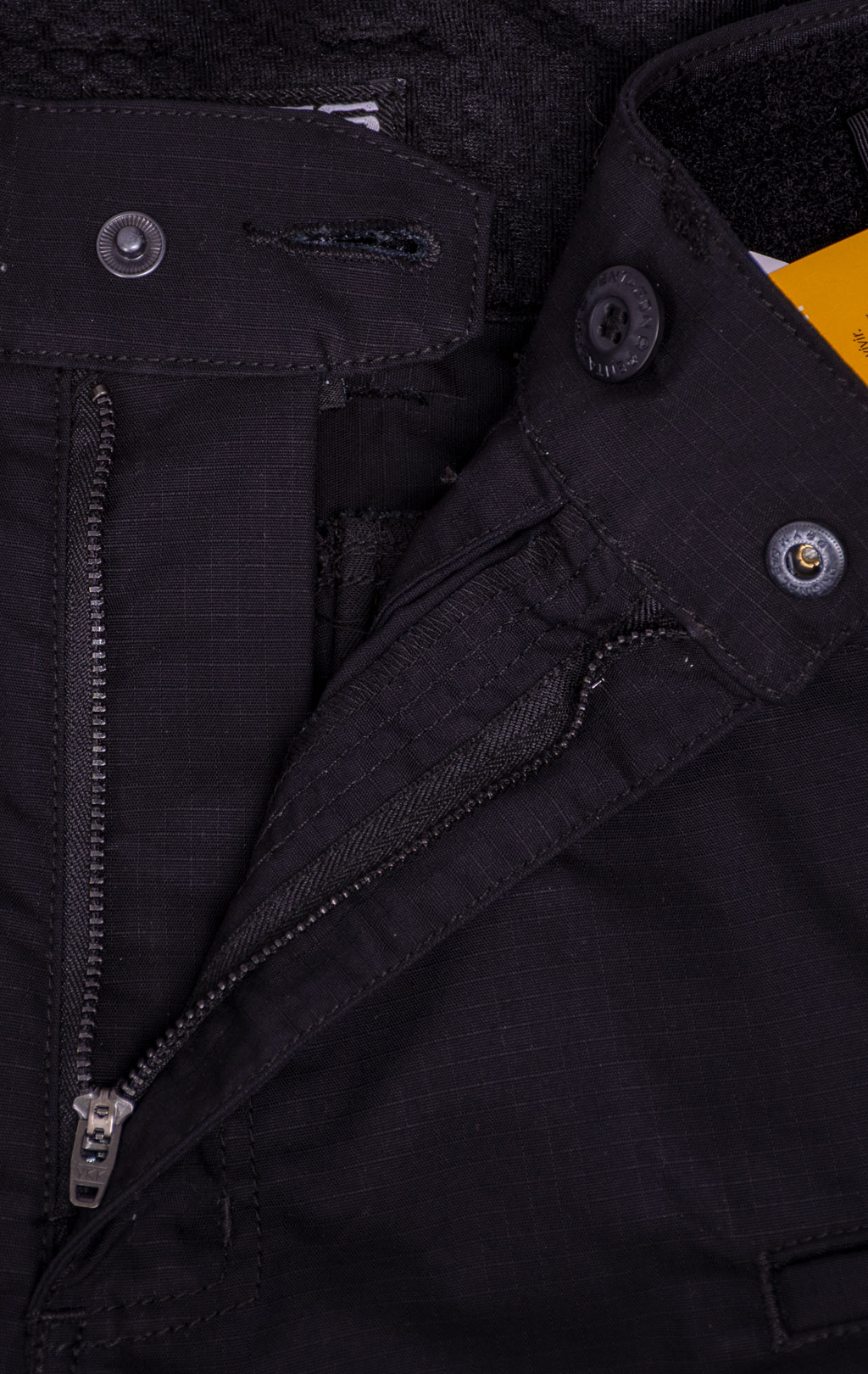 Брюки тактические Pentagon WOLF хлопок35%/полиэстер65% Rip-Stop stretch black 05031 