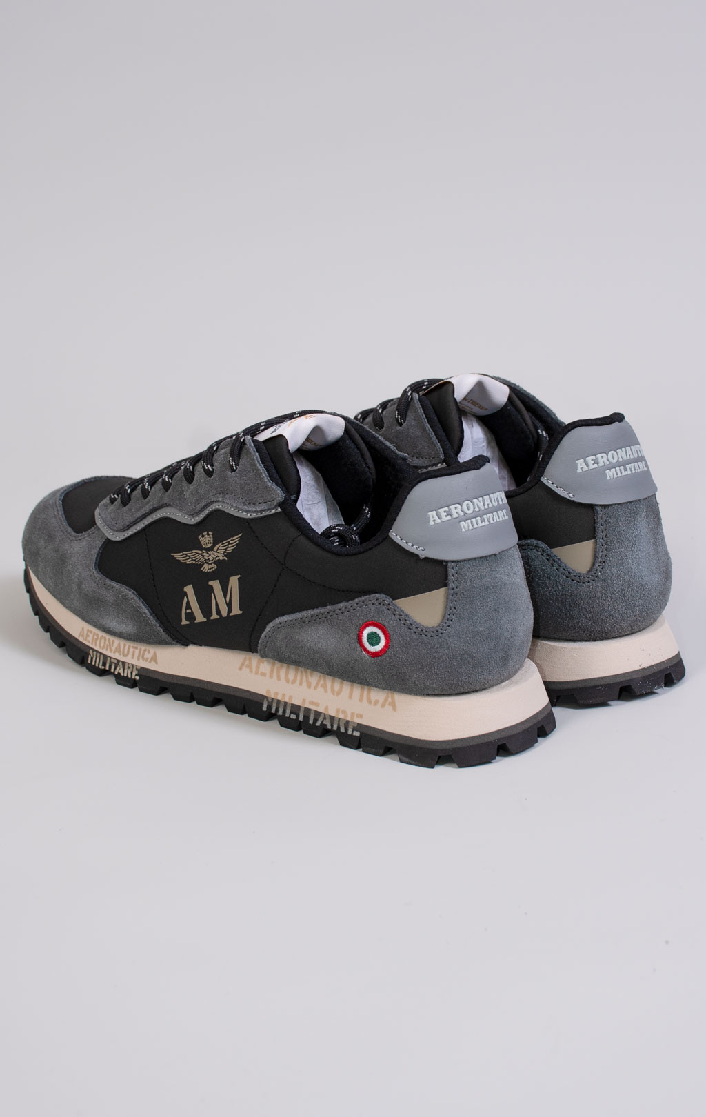 Кроссовки AERONAUTICA MILITARE (SC 0320) FW 25/26/CN jet black 