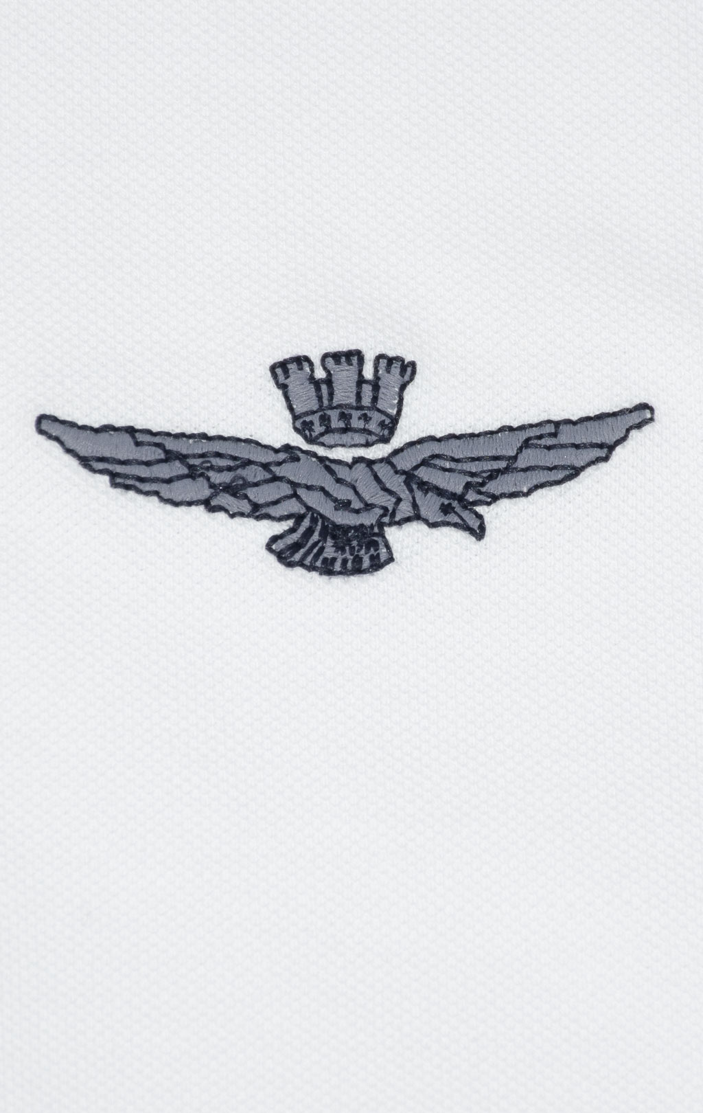Футболка-поло AERONAUTICA MILITARE SS 25 m/BD off white (PO 1843) 