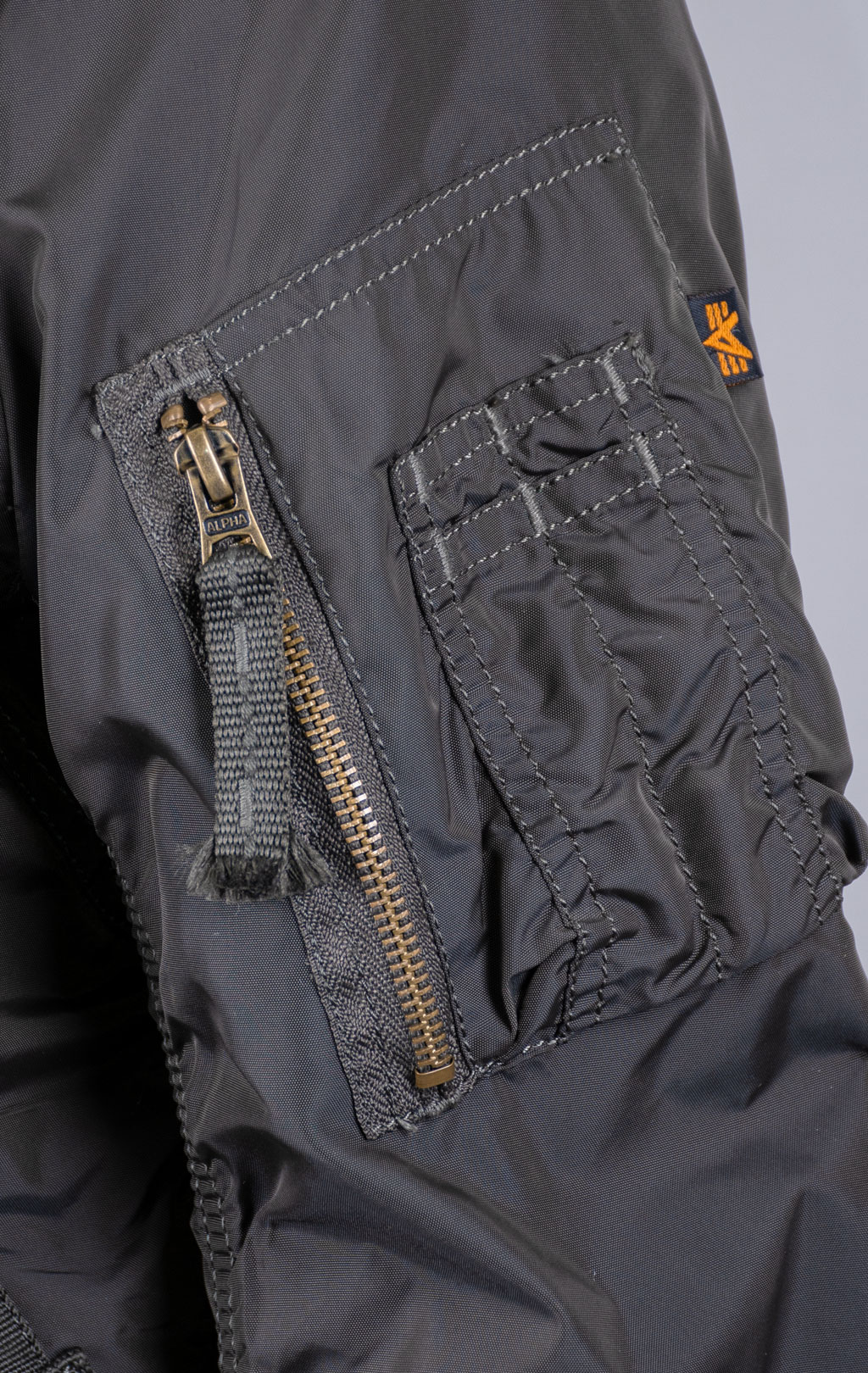 Ветровка ALPHA INDUSTRIES PROP rep. grey 