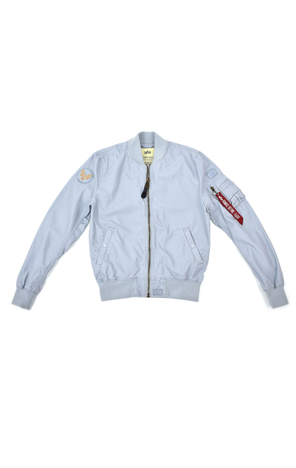 Ветровка-бомбер ALPHA INDUSTRIES GROUND CREW MA-1 plein air 