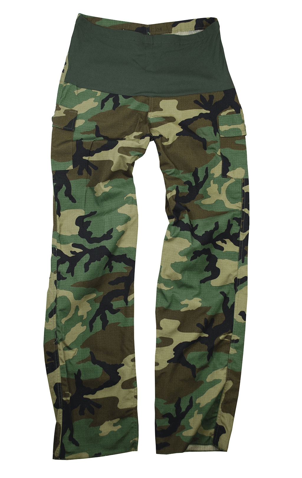 Женские брюки армейские для беременных camo woodland США