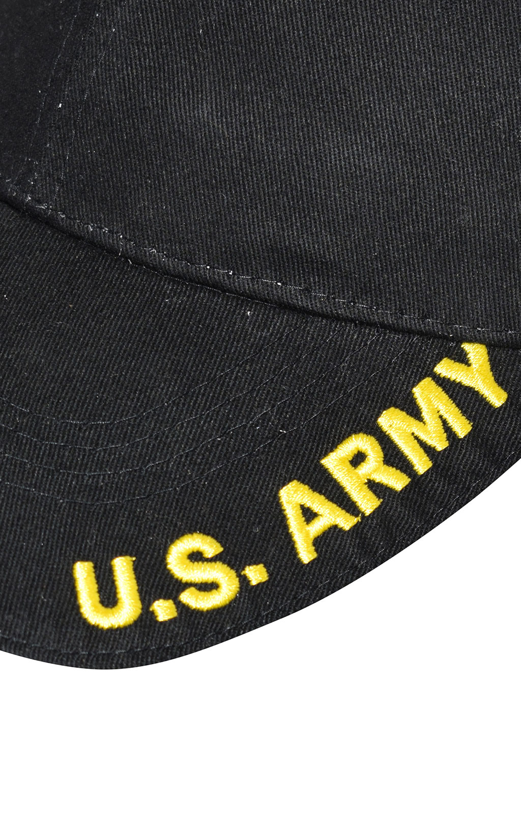 Бейсболка EC US ARMY (на козырьке) black (5295) 