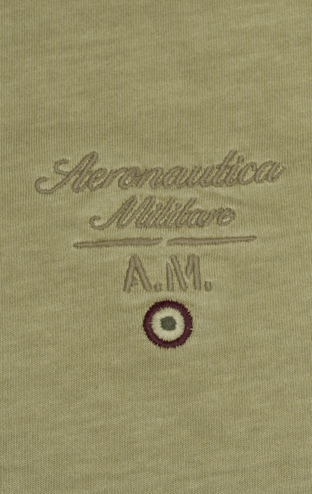 Футболка AERONAUTICA MILITARE SS 25 m/TR antelope beige washed (TS 2392) 