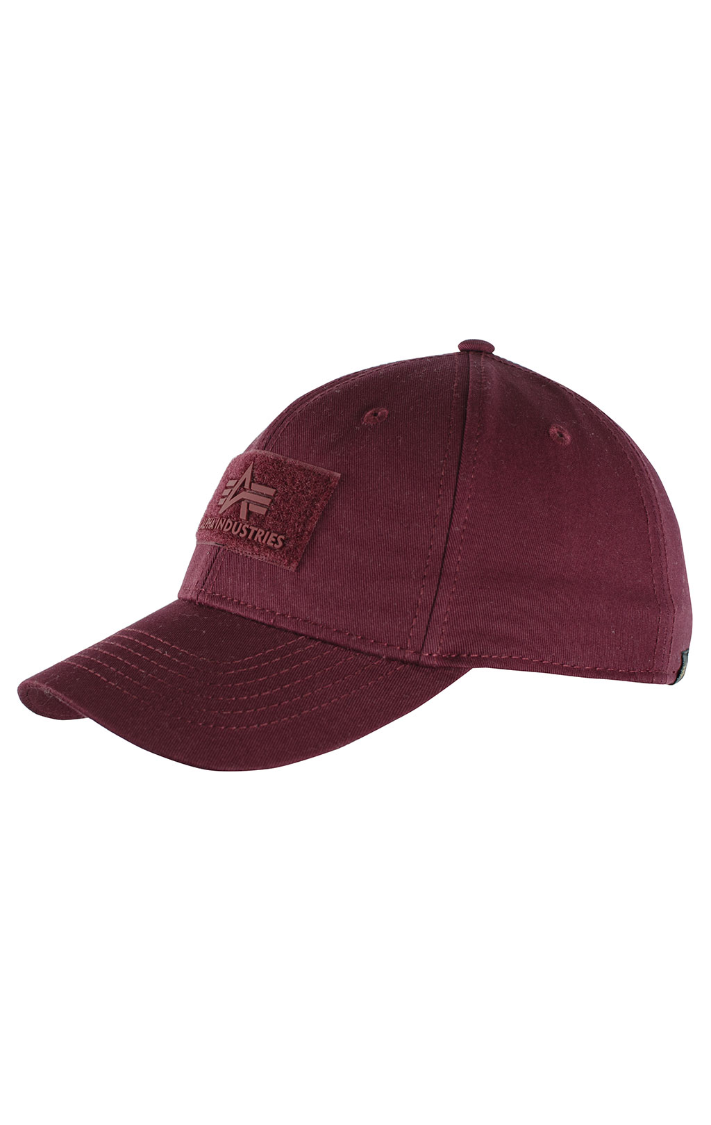 Бейсболка ALPHA INDUSTRIES VELCRO CAP burgundy 