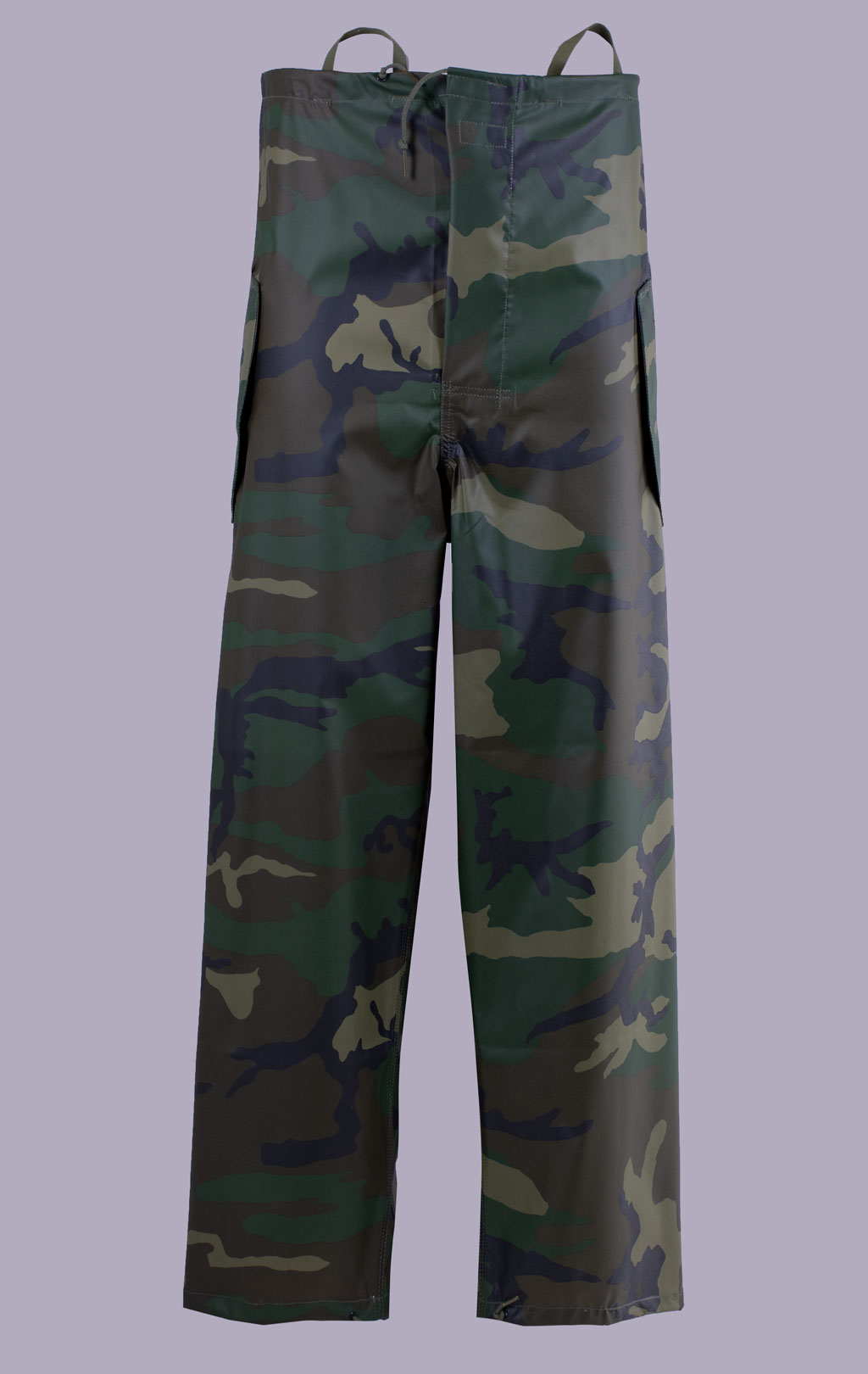 Брюки дождевые ПВХ camo woodland США
