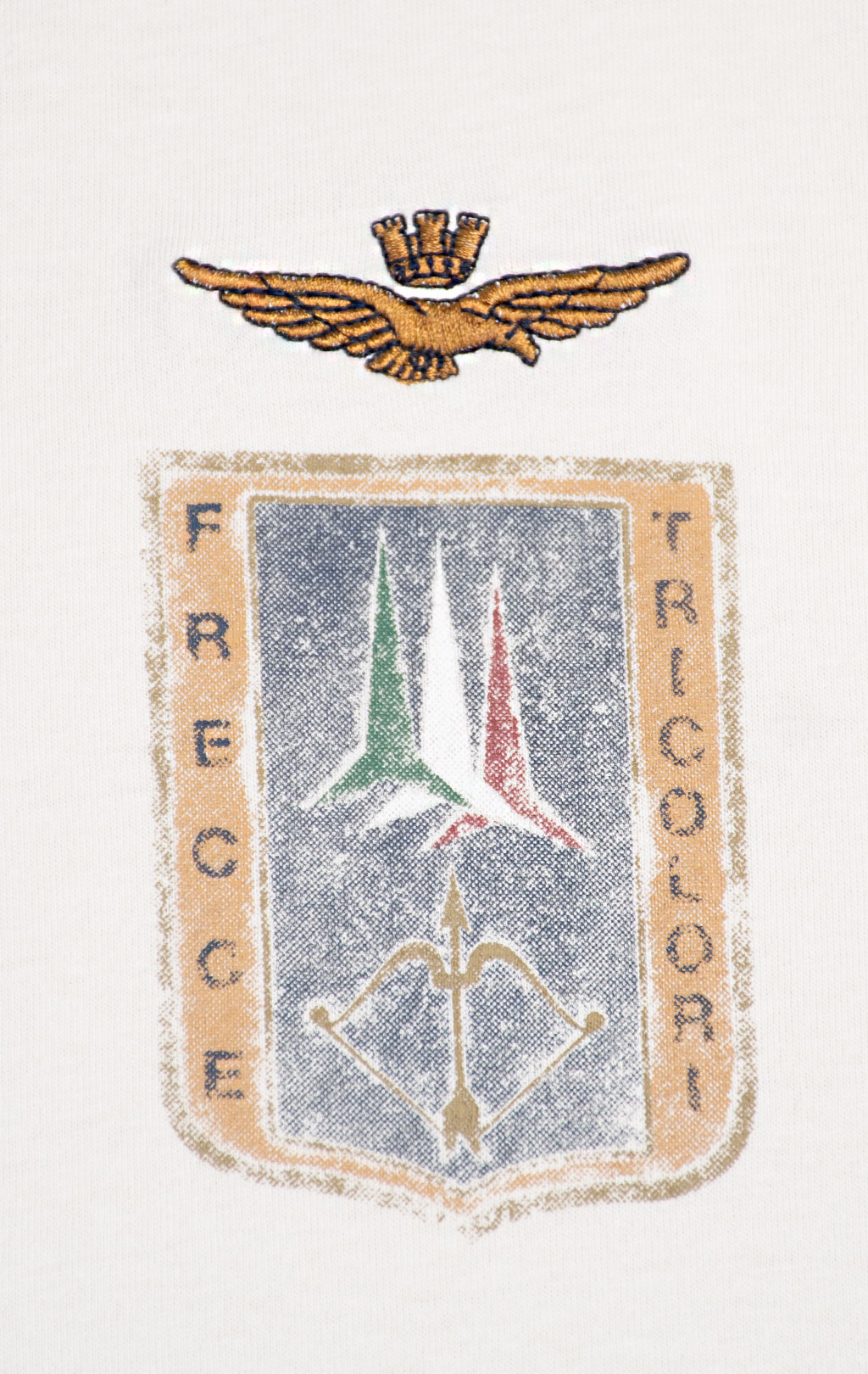 Футболка AERONAUTICA MILITARE SS 26/BD ghiaccio (TS 2534) 