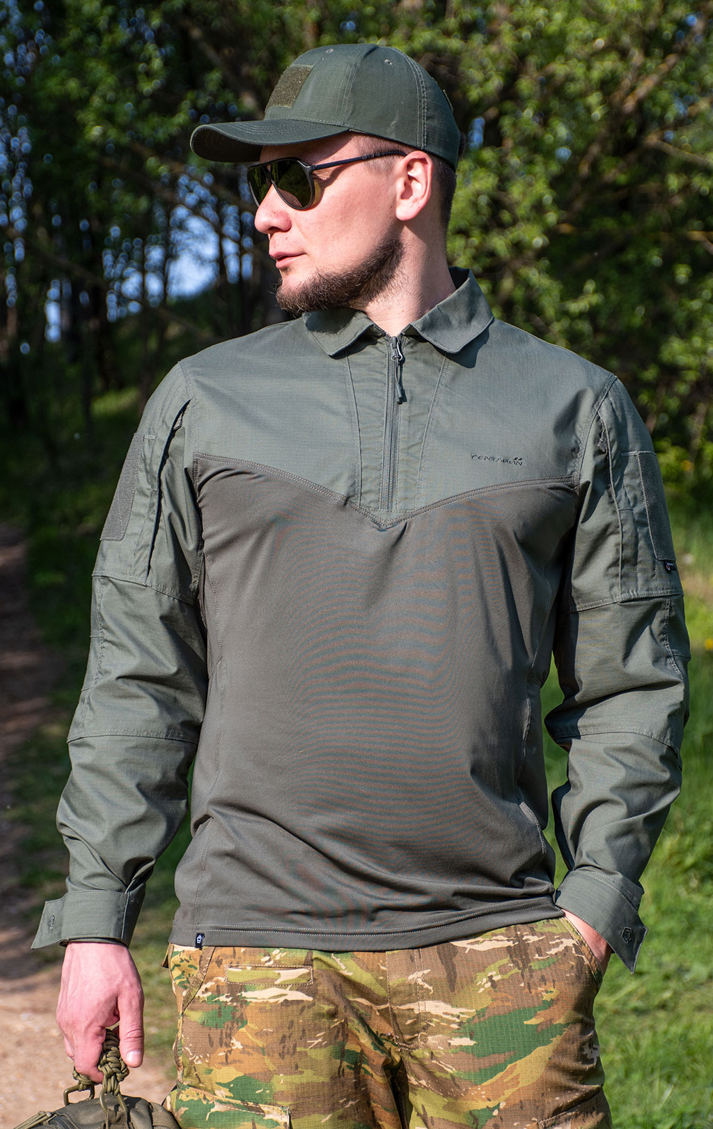 Рубашка Combat shirt Pentagon RANGER TAC-FRESH green 06CG 02013 