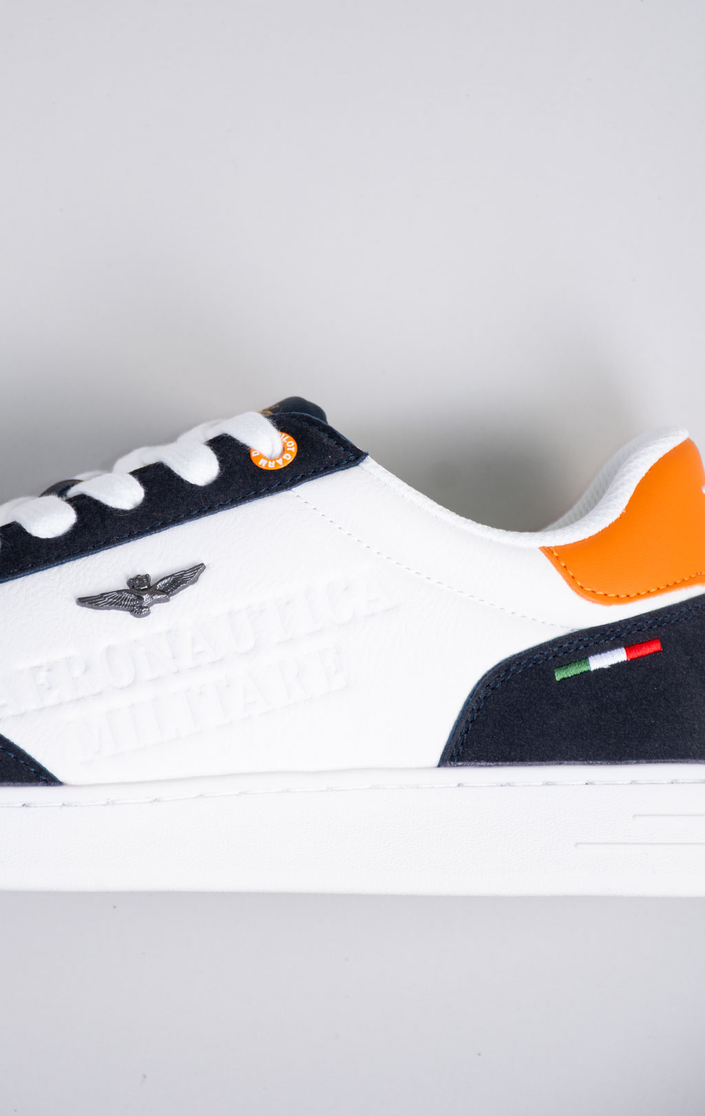 Кроссовки AERONAUTICA MILITARE (SC 0306) SS 26/CN bianco blue 