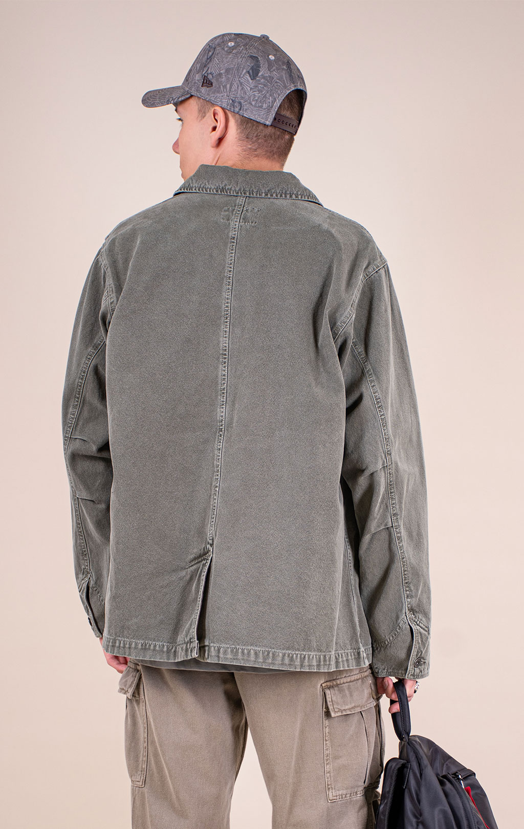 Ветровка ALPHA INDUSTRIES CTN CHORE COAT SS 26 OG-107 green 