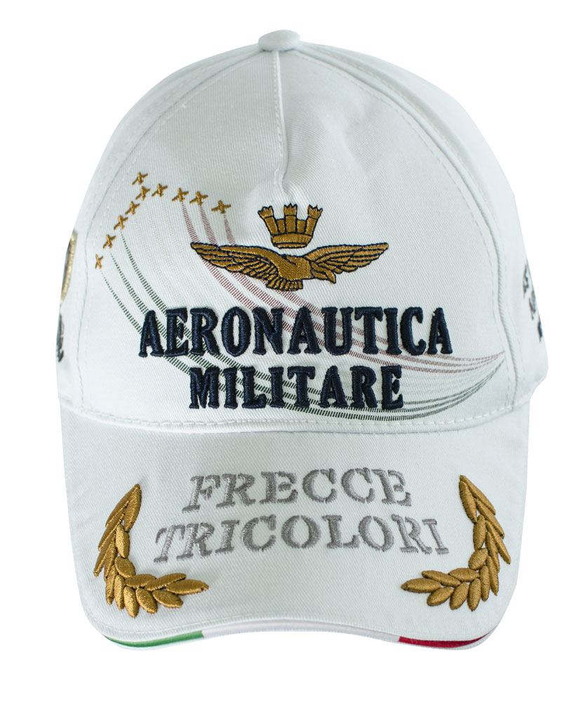 Бейсболка AERONAUTICA MILITARE bianco ottico (HA 909) 