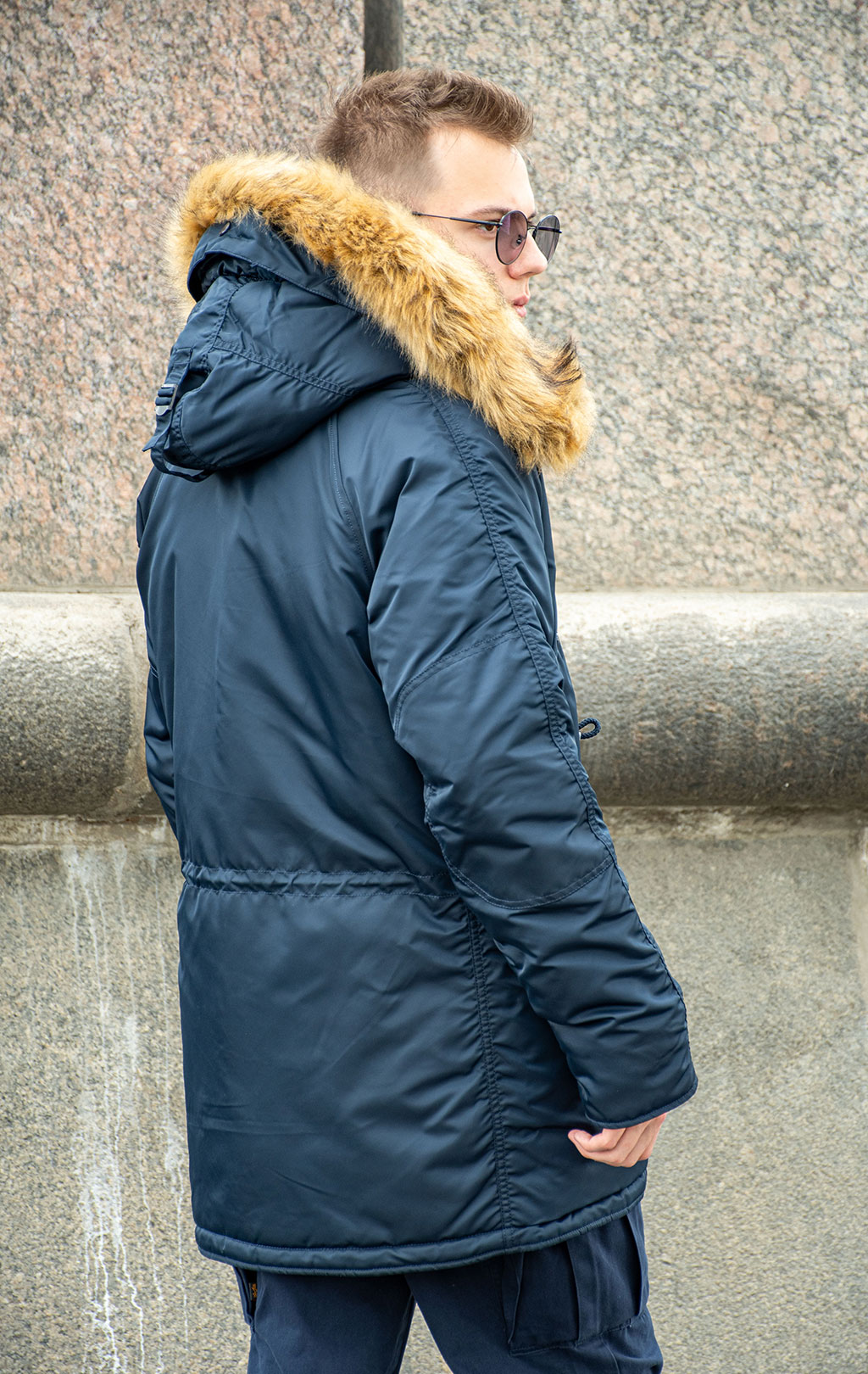 Аляска ALPHA INDUSTRIES SLIM FIT N-3B FW 22/23 m rep. blue 