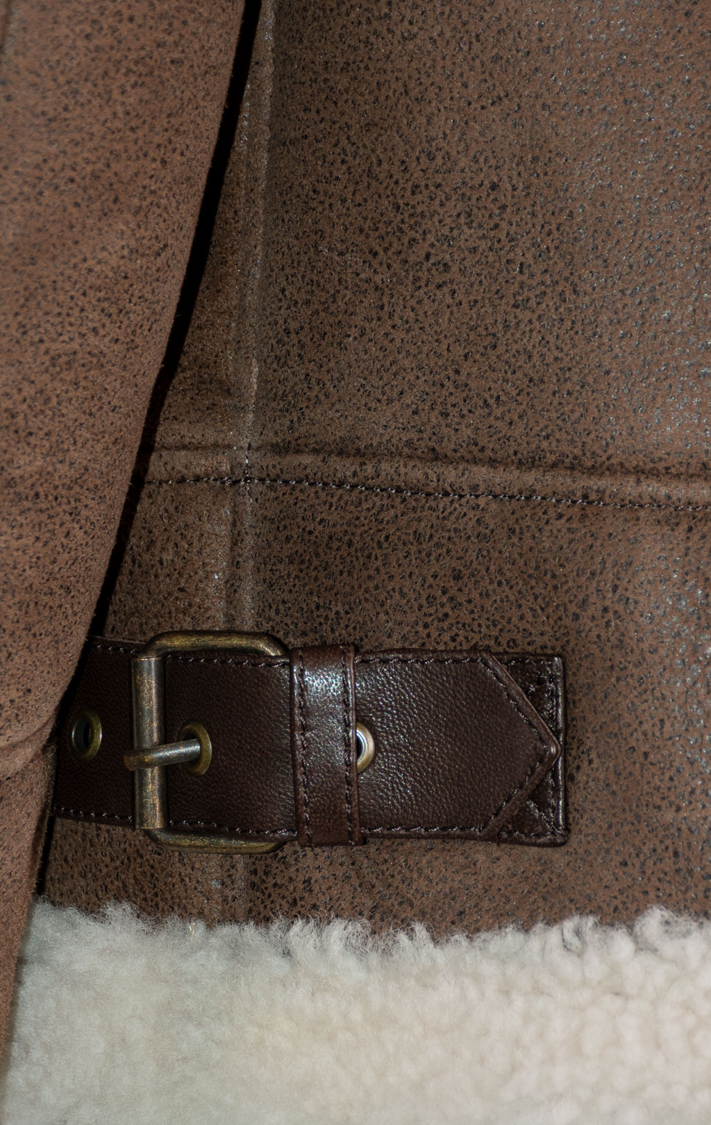 Куртка-пилот KODZIC B-3 HOODED овчина FW 25/26 brown 