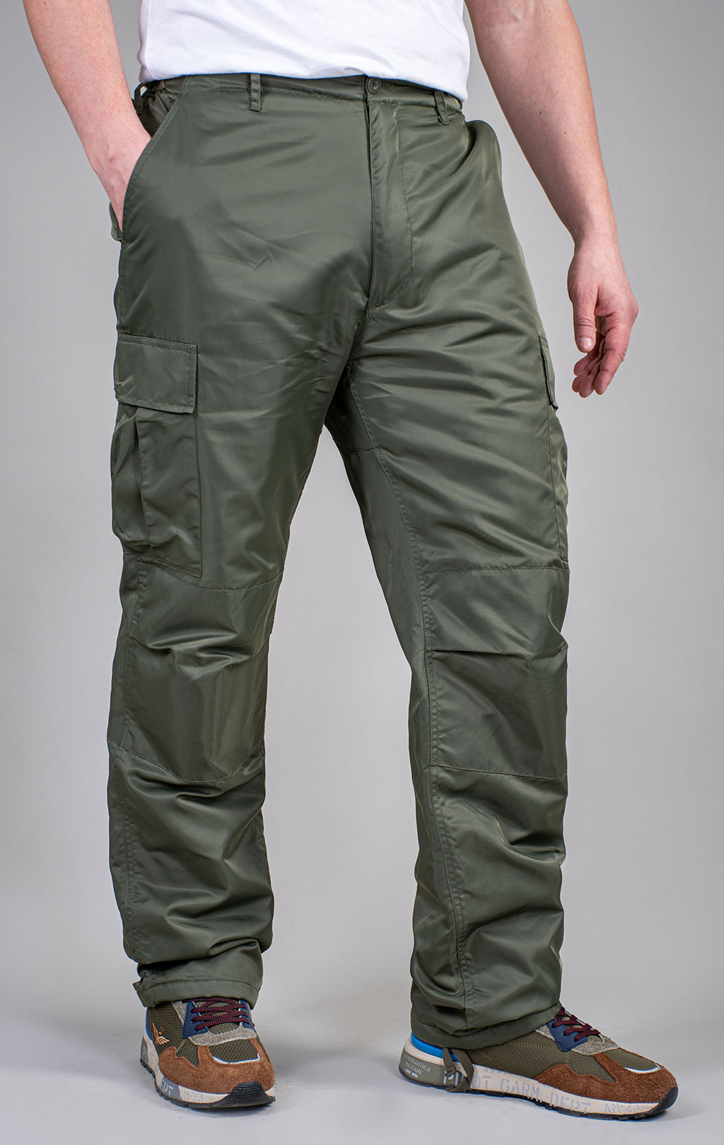 Брюки-карго BRANDIT Thermohose утеплённые olive 