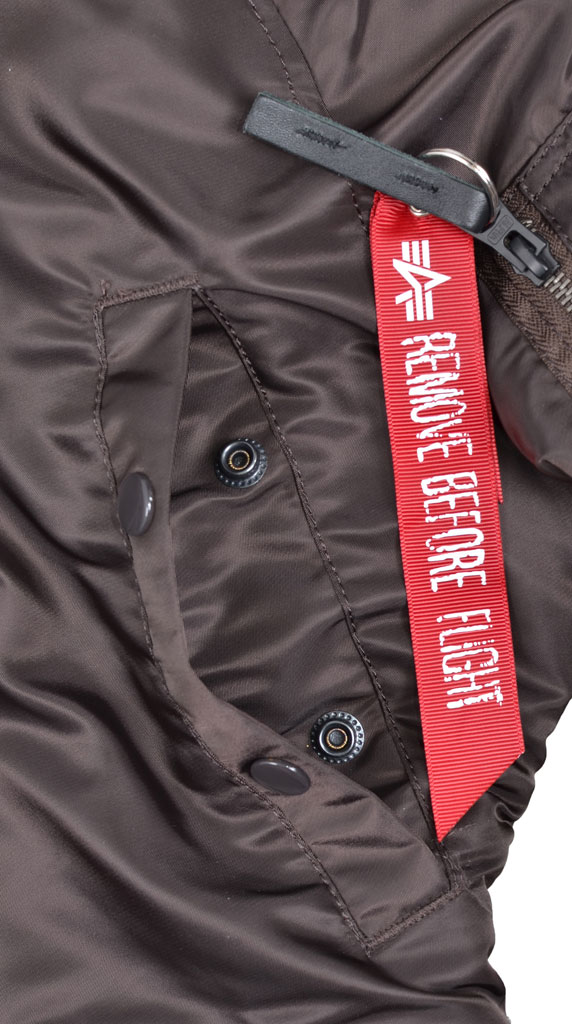 Женская аляска ALPHA INDUSTRIES VF 59 N-3B deep brown 