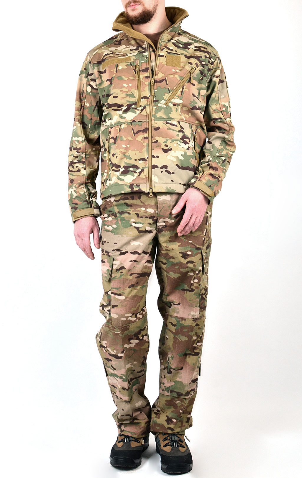 Куртка тактическая Mil-Tec SCU 14 Soft Shell multicam 