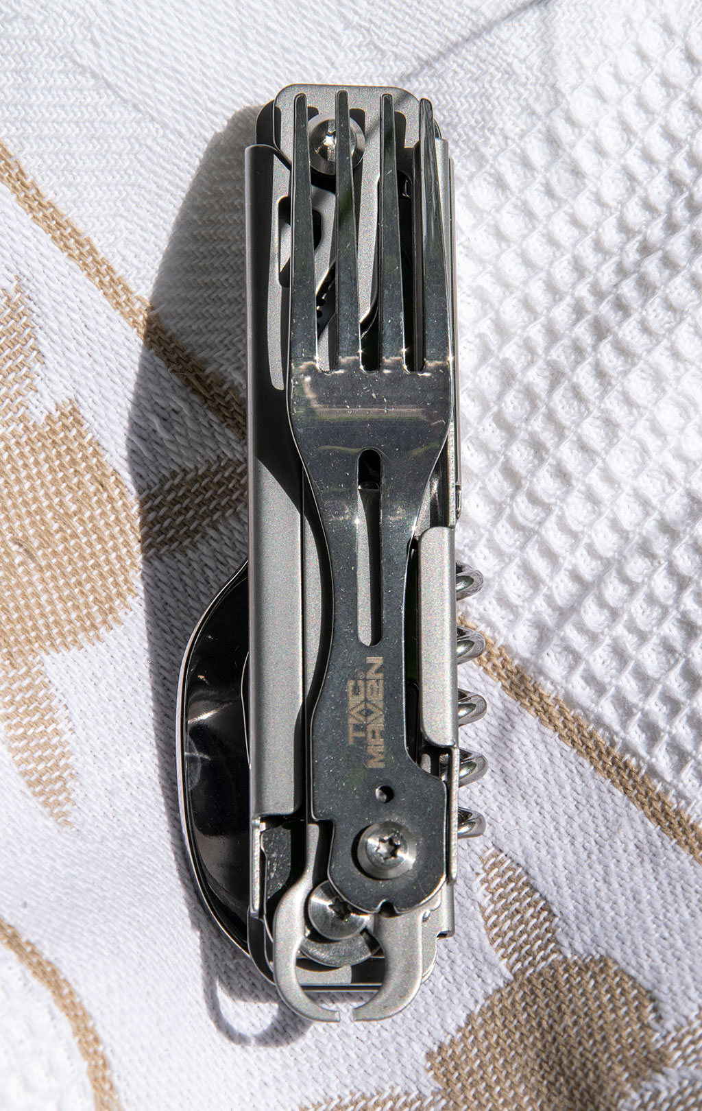 Столовый набор Pentagon/Tac-Maven THOR CAMPING складной silver D19010 