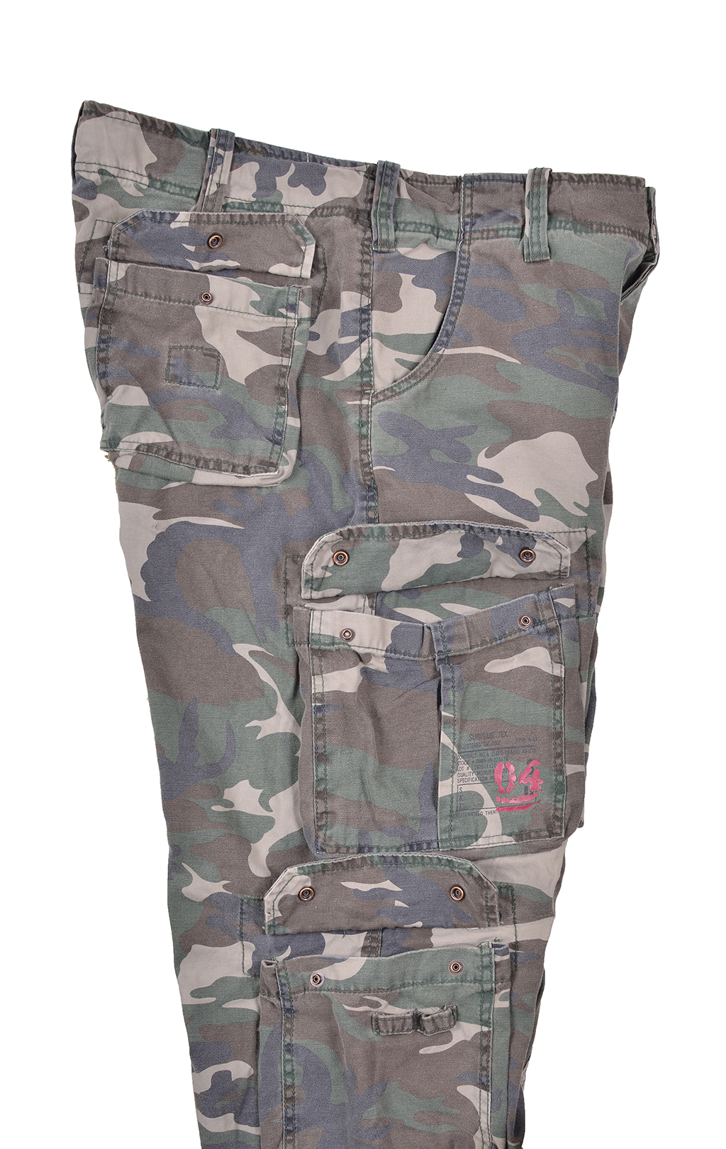 Брюки-карго Surplus AIRBORNE VINTAGE camo woodland 