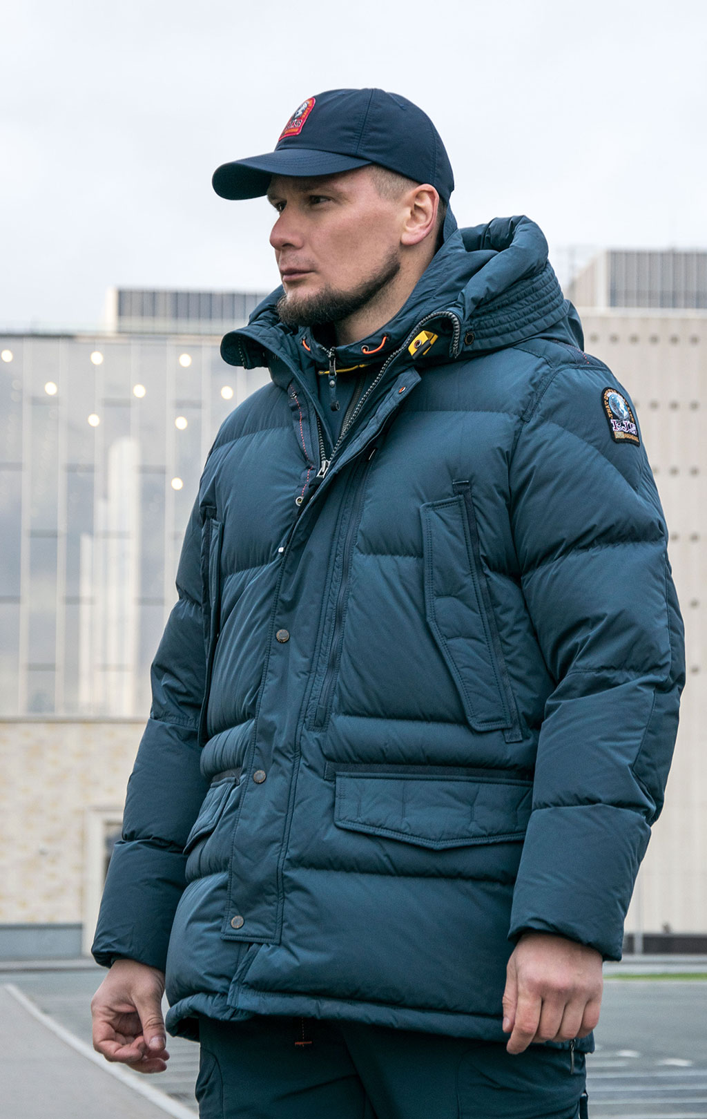 Пуховик PARAJUMPERS HARRASEEKET FW 23/24 dark avio 