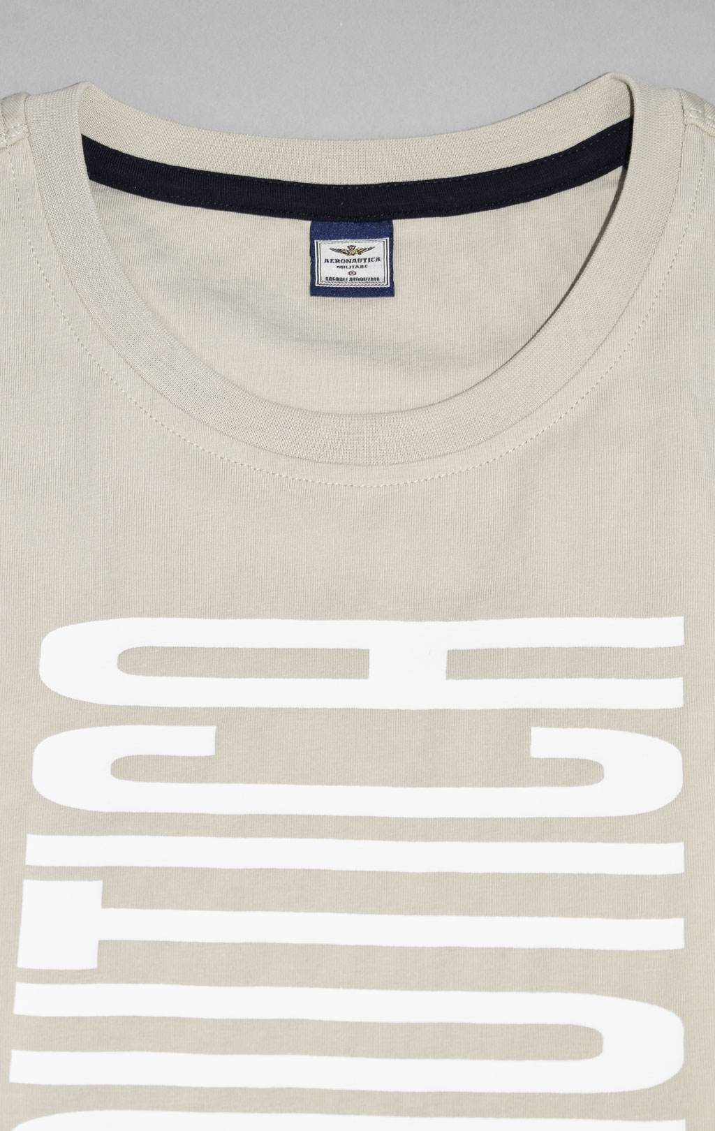 Футболка AERONAUTICA MILITARE SS 22/TR abbey stone (TS 1932)