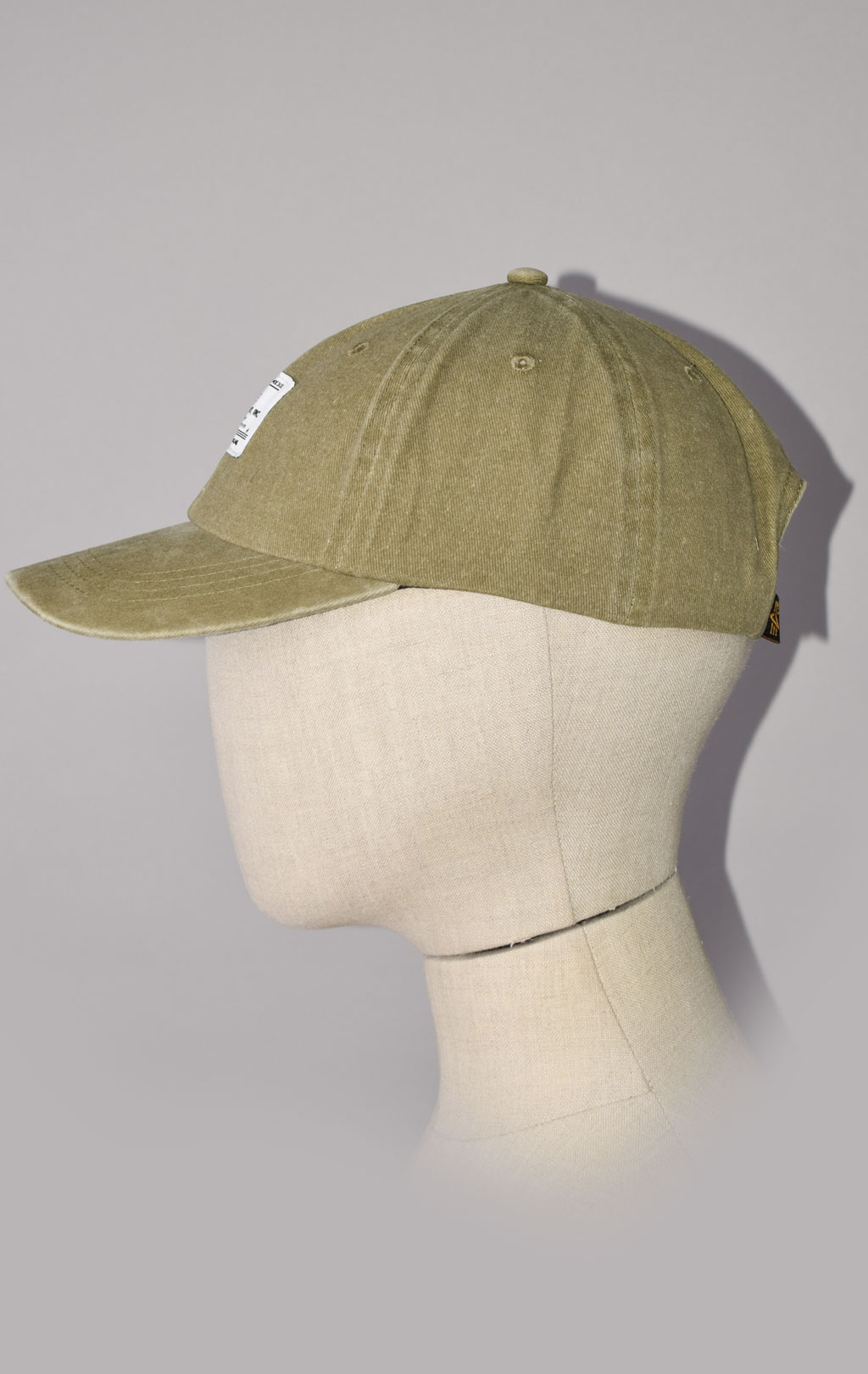 Бейсболка ALPHA INDUSTRIES BATTLEWASH CAP SS 23 olive 