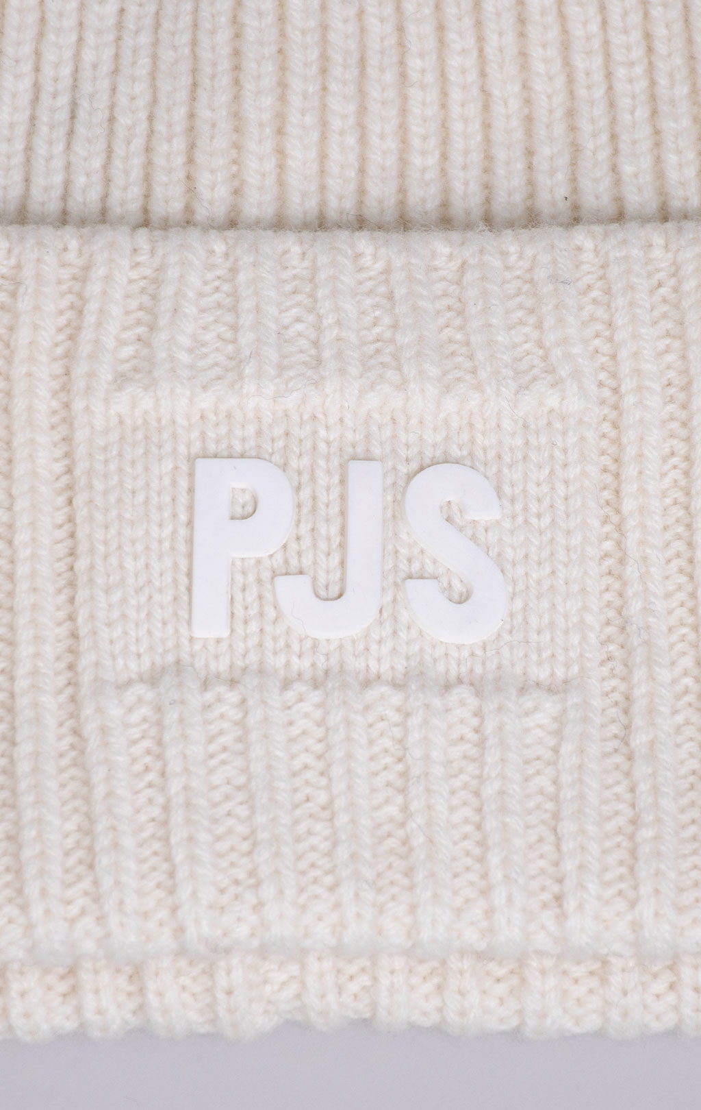 Шапка вязаная PARAJUMPERS PJS HAT FW 25/26 moonbeam 