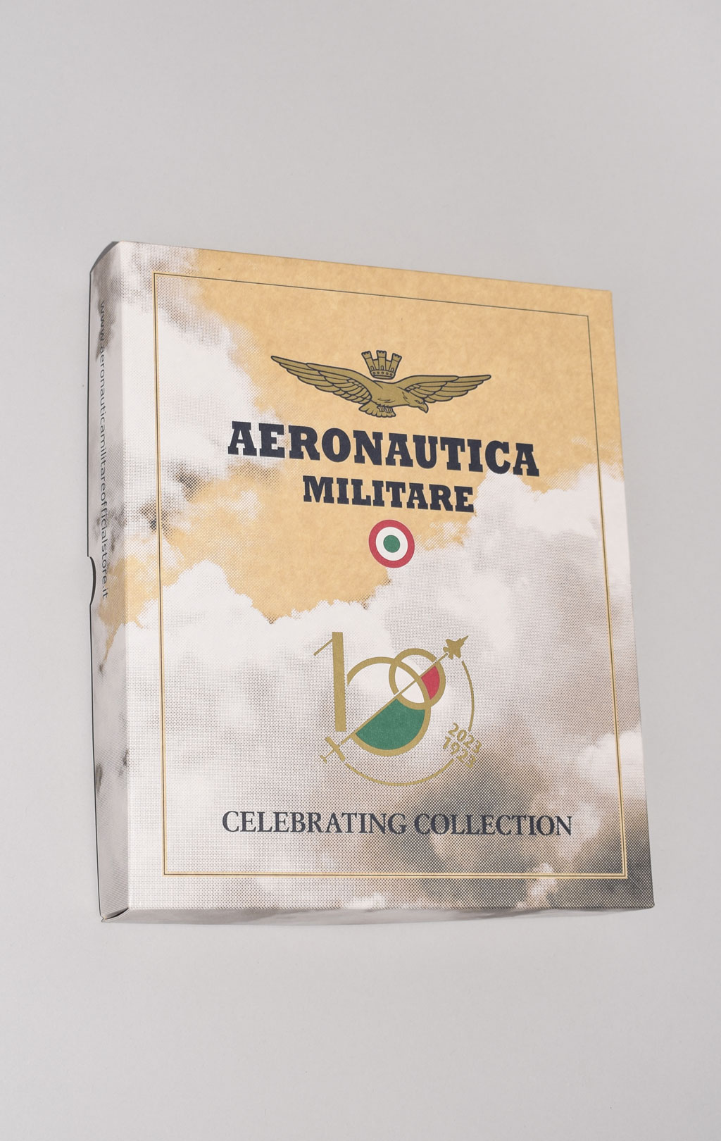Футболка AERONAUTICA MILITARE SS 23/IT юбилейная в подарочной упаковке grigio melange (TS 2125)