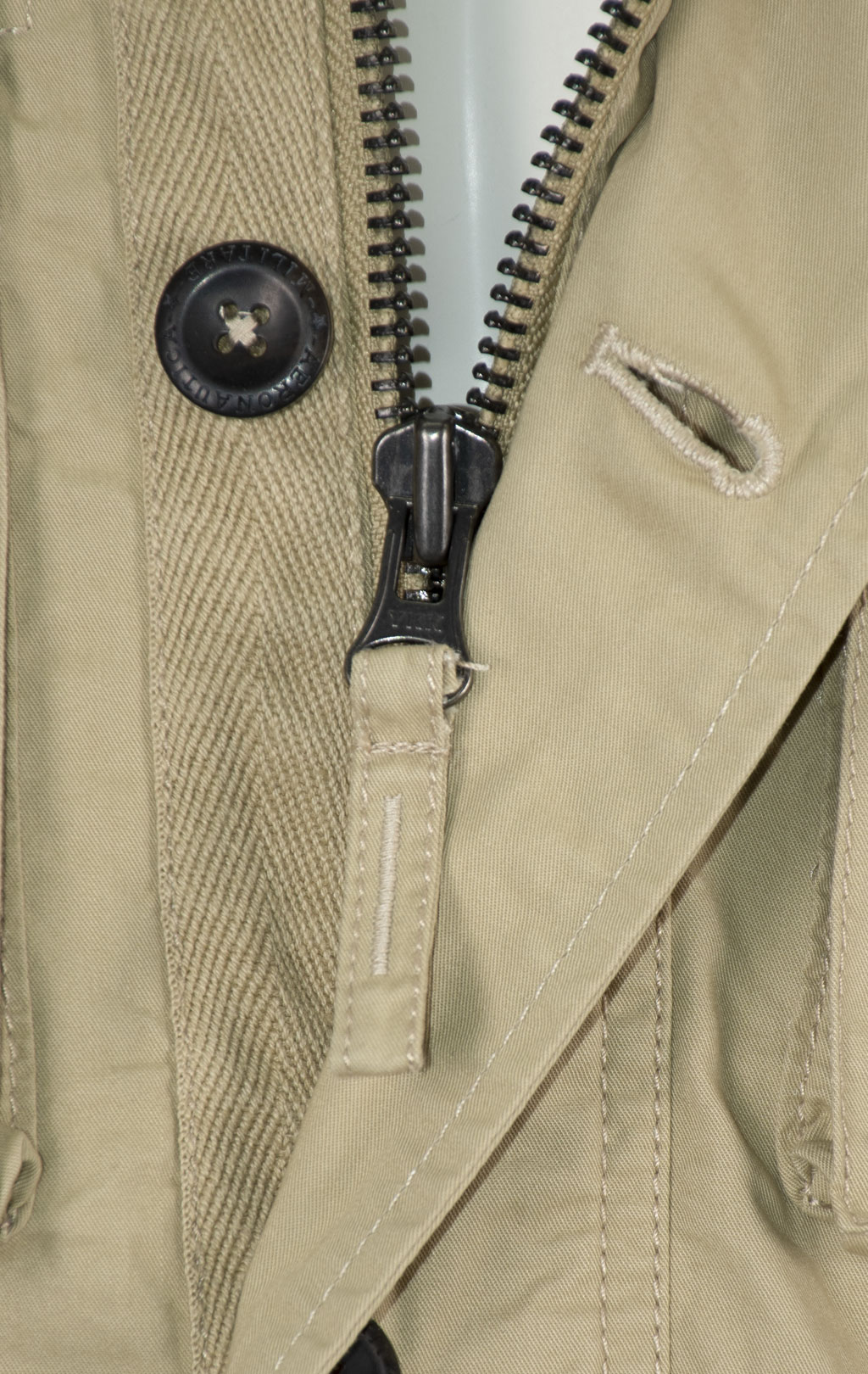 Ветровка AERONAUTICA MILITARE M-65 SS 25 m/IN antelope beige (AB 2212) 