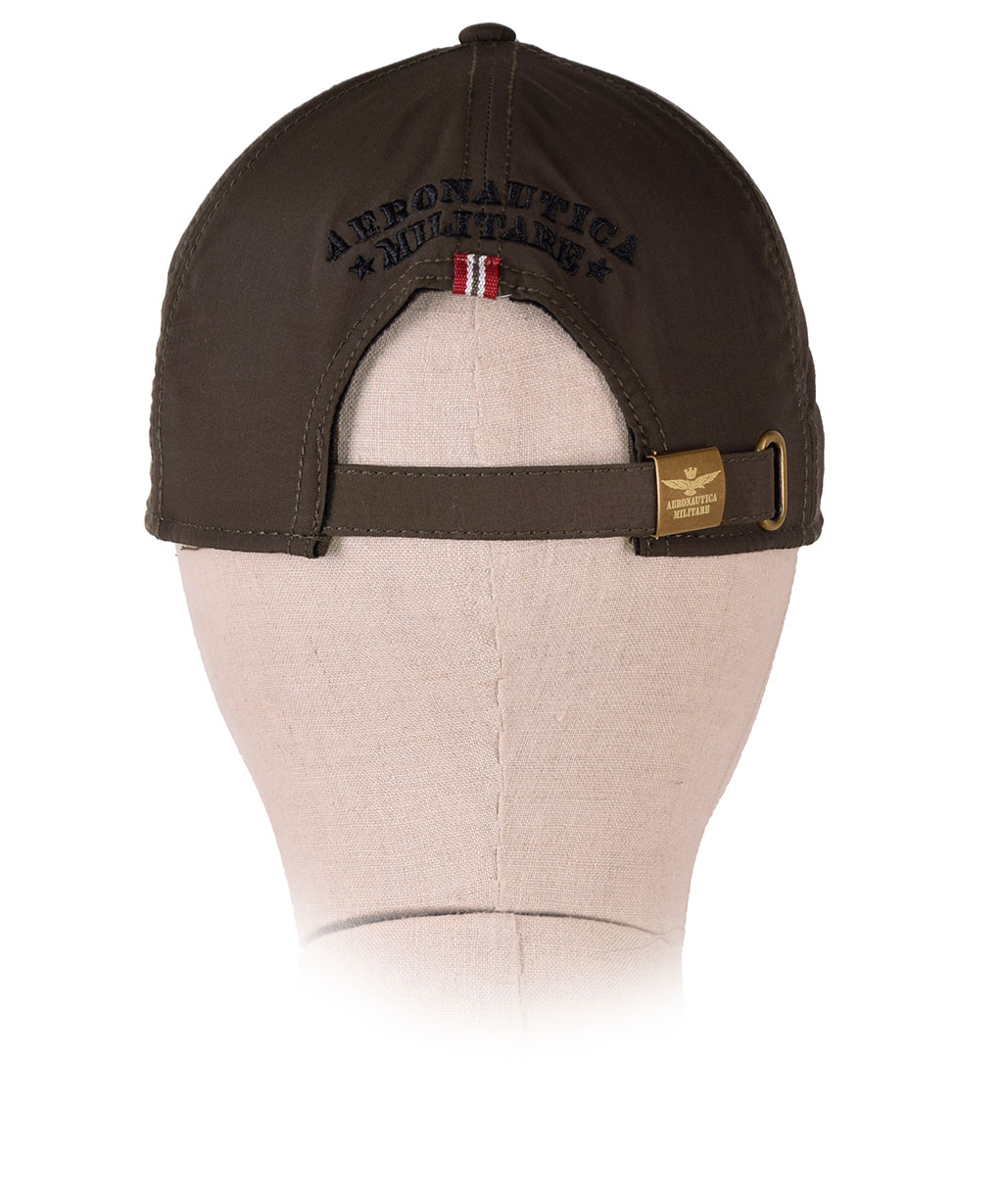 Бейсболка AERONAUTICA MILITARE verde bosco (HA 991)