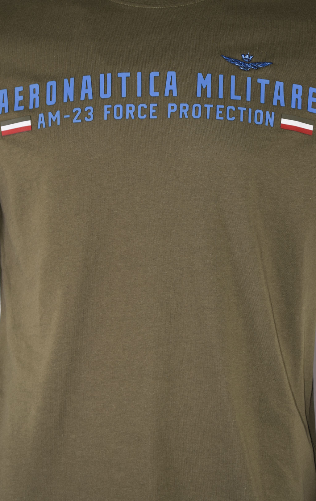 Футболка AERONAUTICA MILITARE SS 22/BD verde militare (TS 1942) 