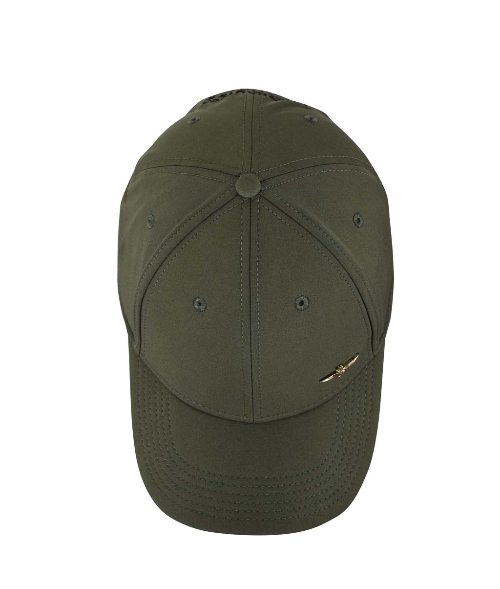 Бейсболка AERONAUTICA MILITARE FW 21/22/CN verde militare (HA 1091)