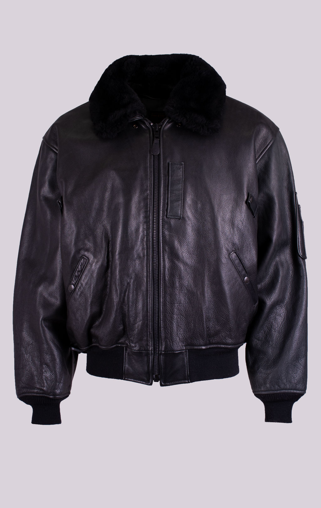 Куртка-пилот COCKPIT B-15 Slim Fit кожа SLIM FIT black (Z27H02) 
