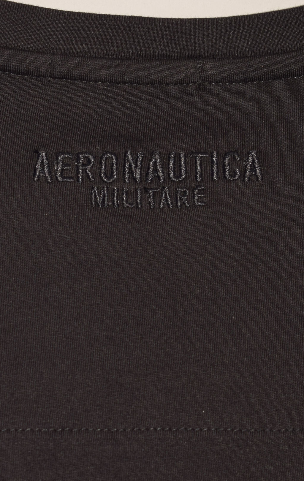 Лонгслив AERONAUTICA MILITARE FW 23/24/BD jet black (TS 2145) 