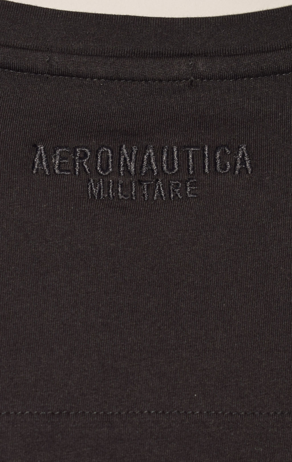 Лонгслив AERONAUTICA MILITARE FW 23/24/BD jet black (TS 2145)