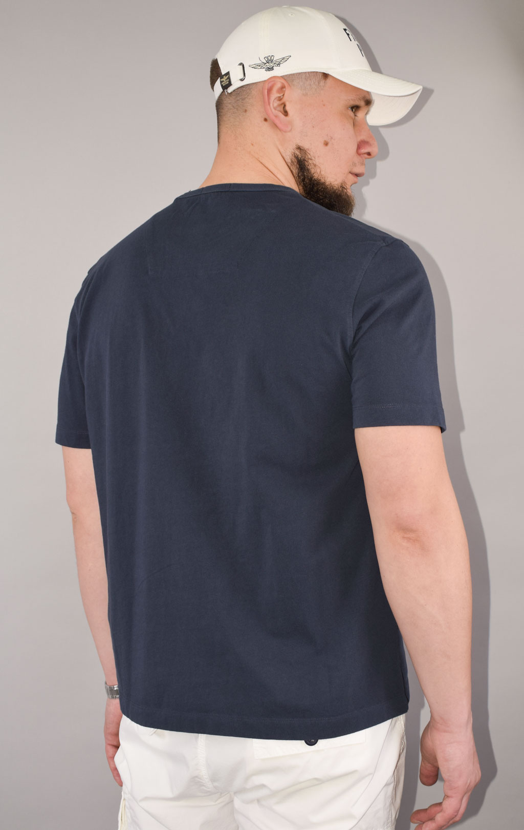 Футболка AERONAUTICA MILITARE big size SS 23/TR blue black (TS 2053) 