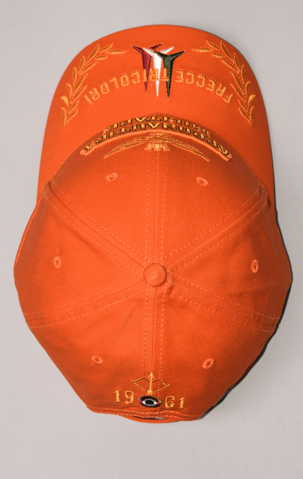 Бейсболка AERONAUTICA MILITARE SS 22/CN arancio (HA 1104)