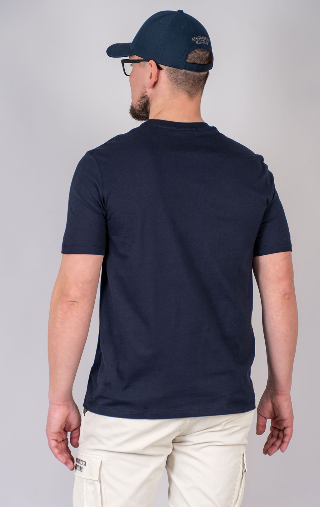 Футболка AERONAUTICA MILITARE SS 25 m/IT blue navy (TS 2419) 
