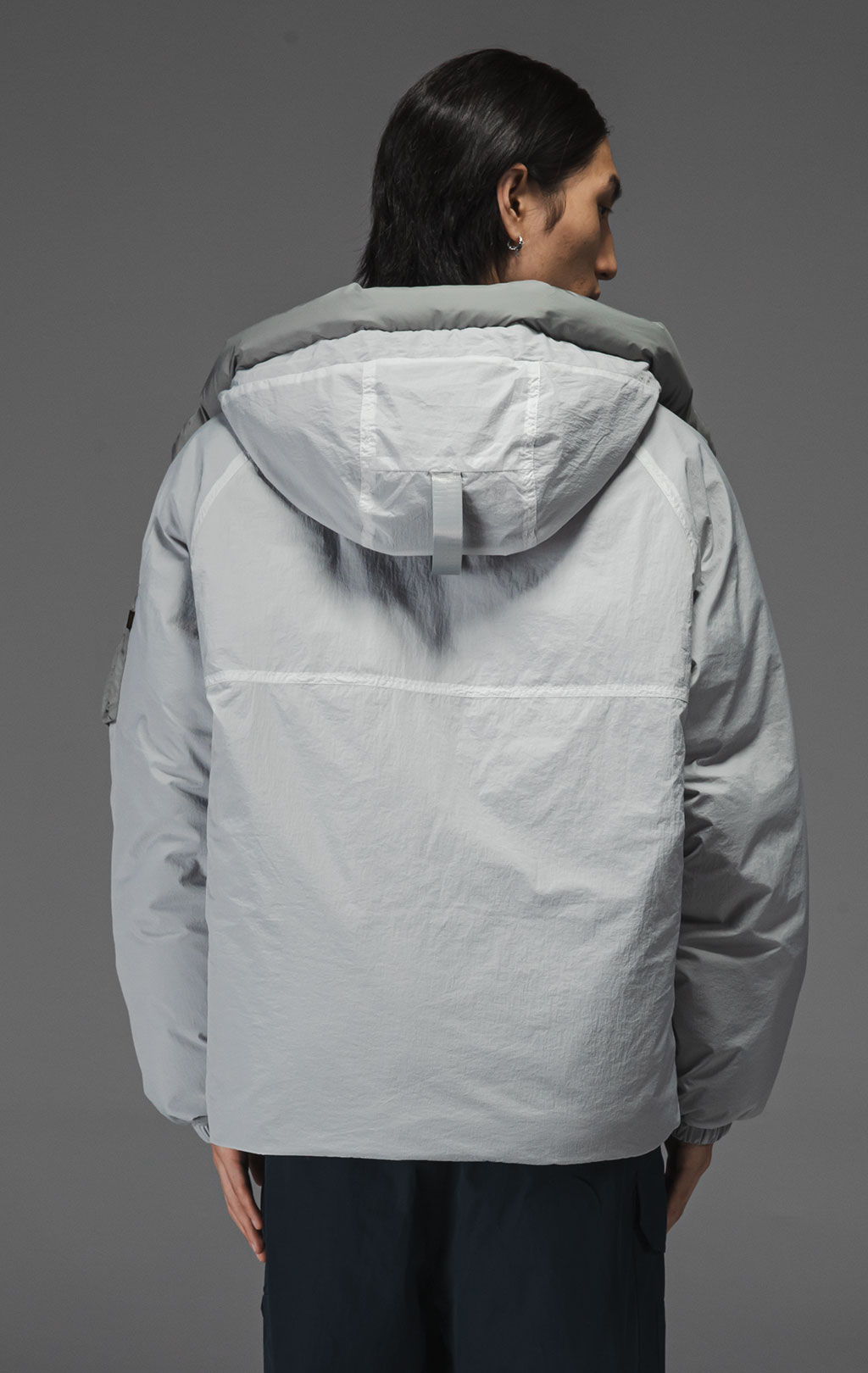 Куртка ALPHA INDUSTRIES SHEER PUFFER PARKA FW 25/26 light gray 