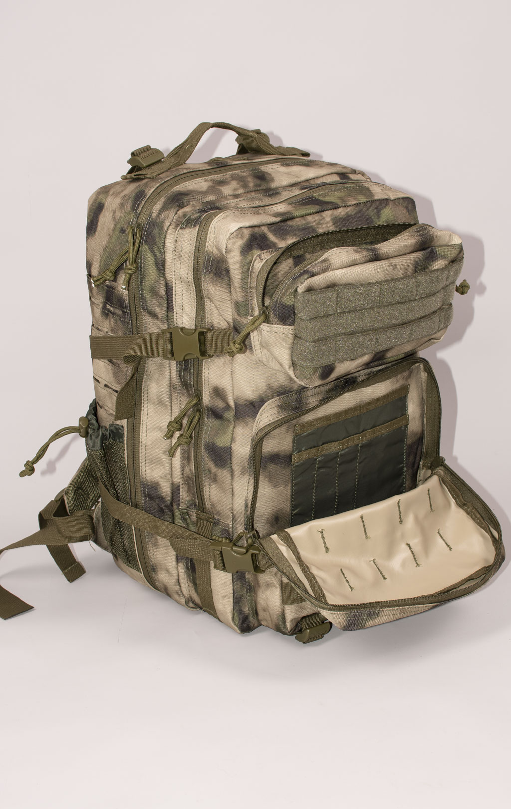 Рюкзак тактический ASSAULT 40L side laser cut green camo BS-1561-3 Китай