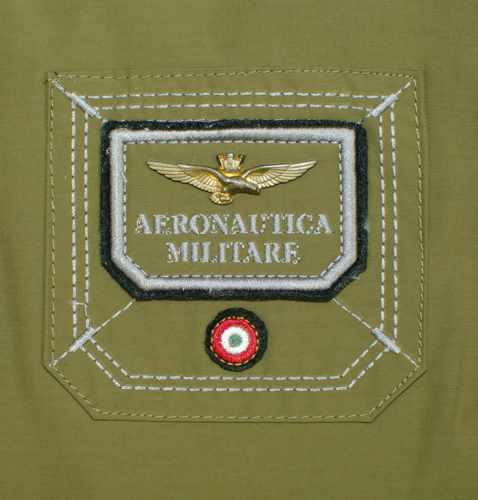 Куртка AERONAUTICA MILITARE verde militare (AB 1575) 