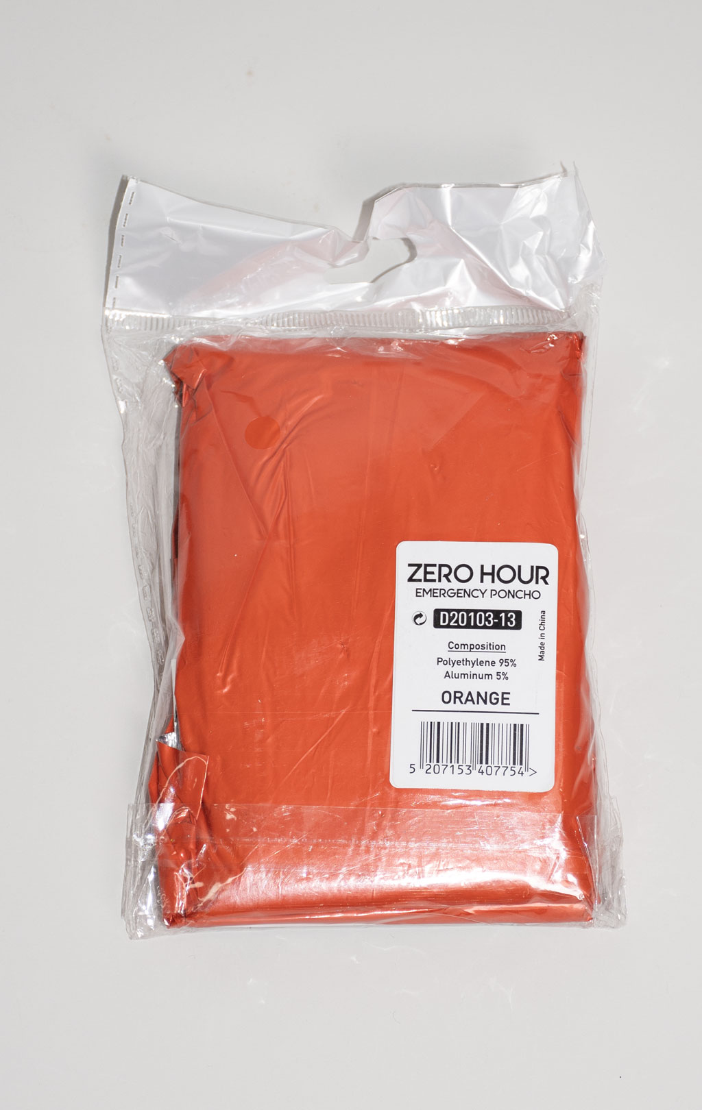 Пончо теплоотражающее Pentagon EMERGENCY orange 20103 