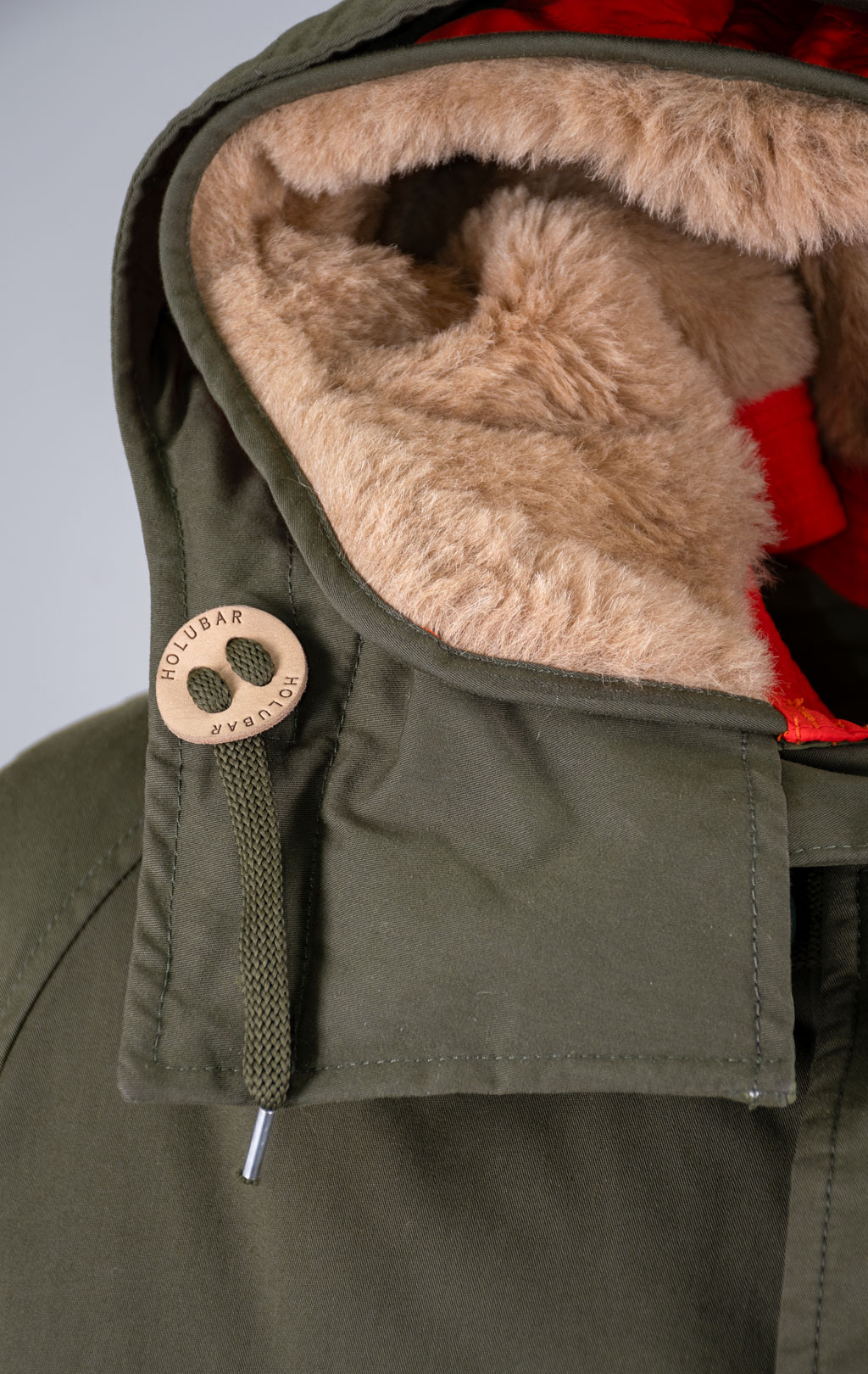 Аляска пуховая HOLUBAR BOULDER military olive 
