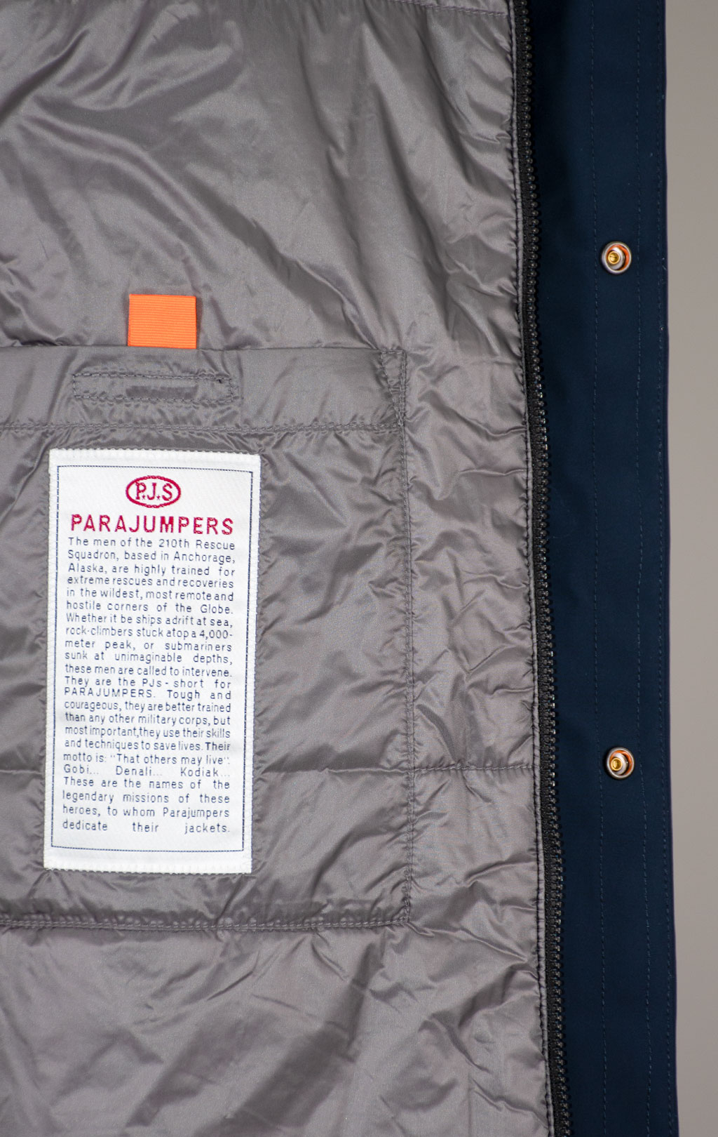 Куртка мембранная PARAJUMPERS EASY FW 25/26 blue navy 