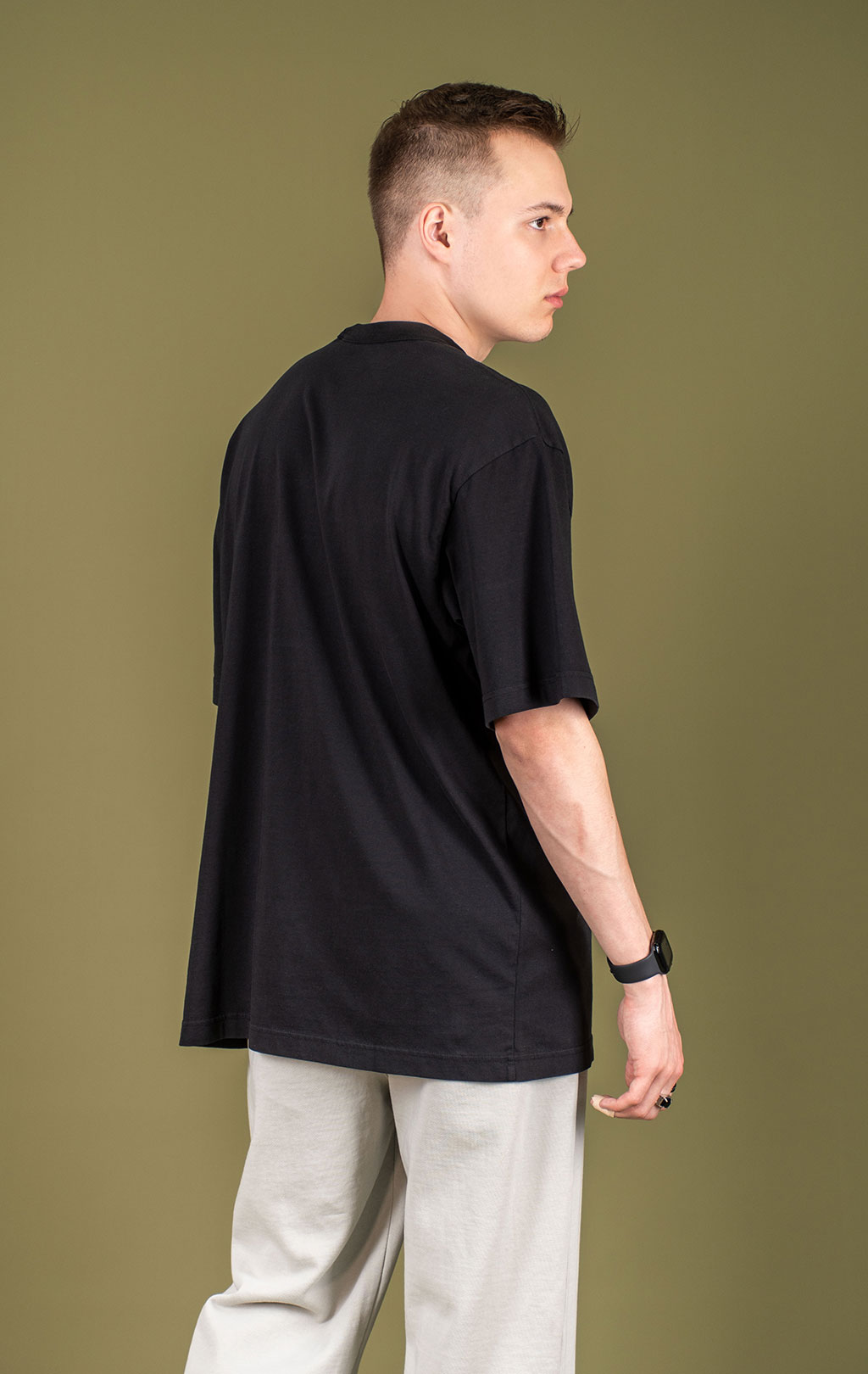 Футболка ALPHA INDUSTRIES ESSENTIAL RELAXED TEE SS 25 m black 