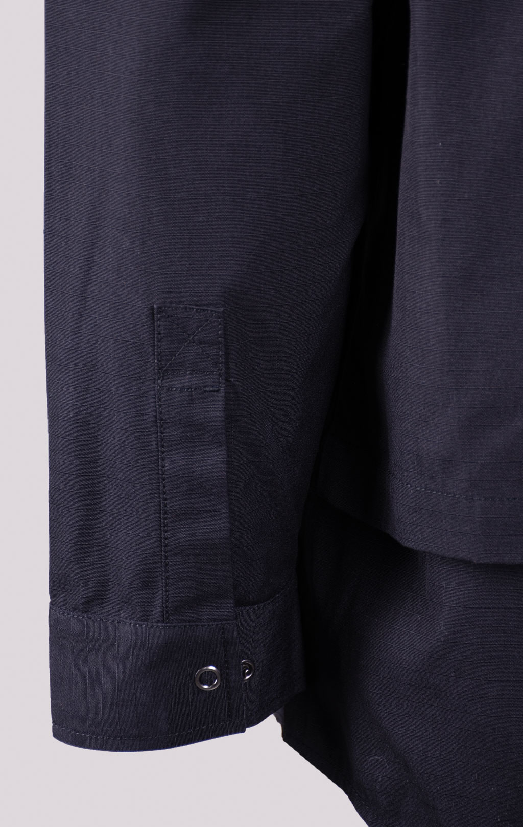 Ветровка трансформер ALPHA INDUSTRIES C-1 MOD SHIRT JACKET SS 24 m black 