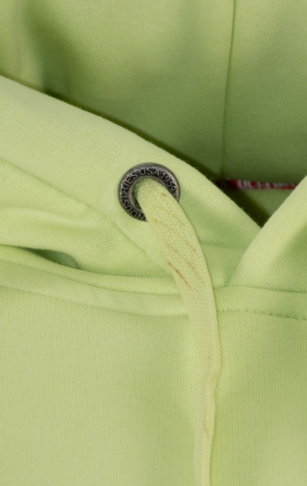 Толстовка ALPHA INDUSTRIES BASIC HOODY SMALL LOGO arctic lime 