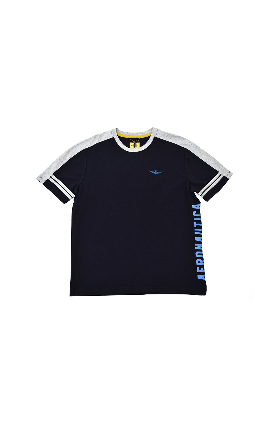 Футболка AERONAUTICA MILITARE SS 21/TR blue black (TS 1816) 