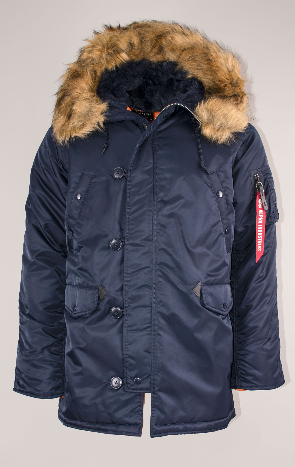 Аляска ALPHA INDUSTRIES N-3B REGULAR FIT PARKA FW 26/27 rep. blue 