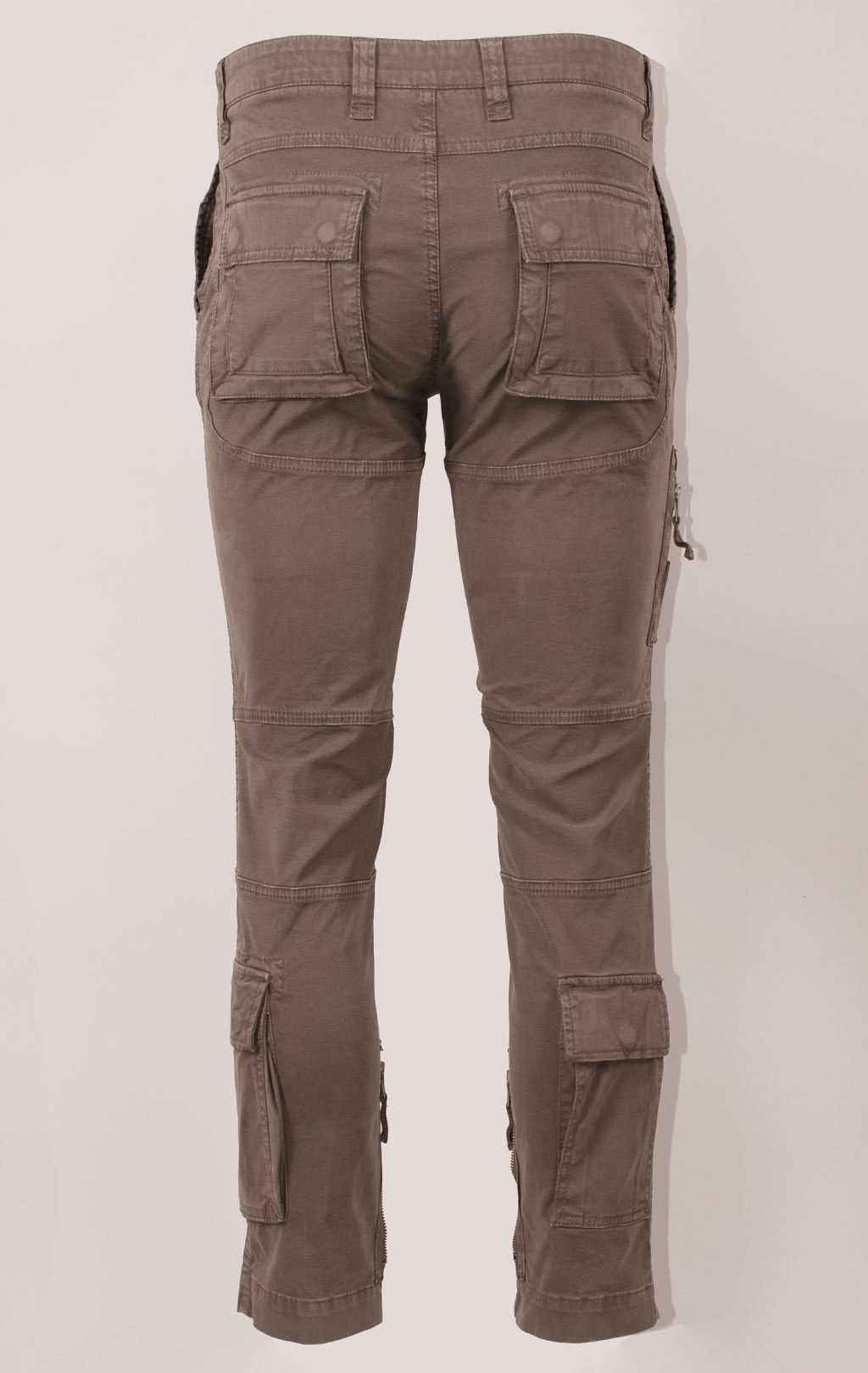 Брюки-карго AERONAUTICA MILITARE ANTI-G плотные FW 24/25/AL light mud (PA 1557) 