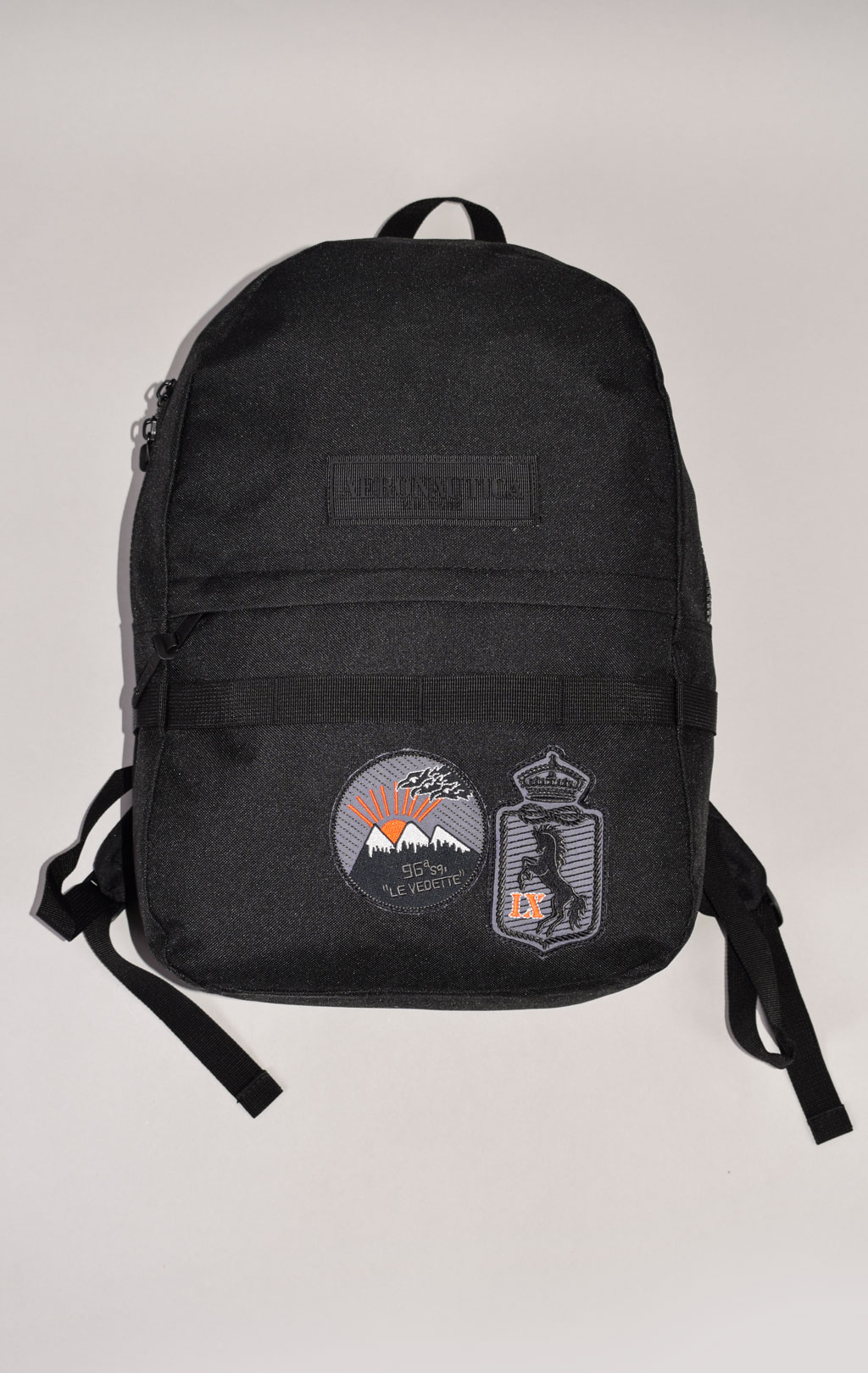 Рюкзак AERONAUTICA MILITARE BACK-PACK SS 22/CN jet black (BO 1079) 